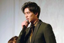 地球ゴージャスプロデュース公演Vol.15「ZEROTOPIA」製作発表より、新田真剣佑。