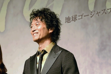 地球ゴージャスプロデュース公演Vol.15「ZEROTOPIA」製作発表より、寺脇康文。