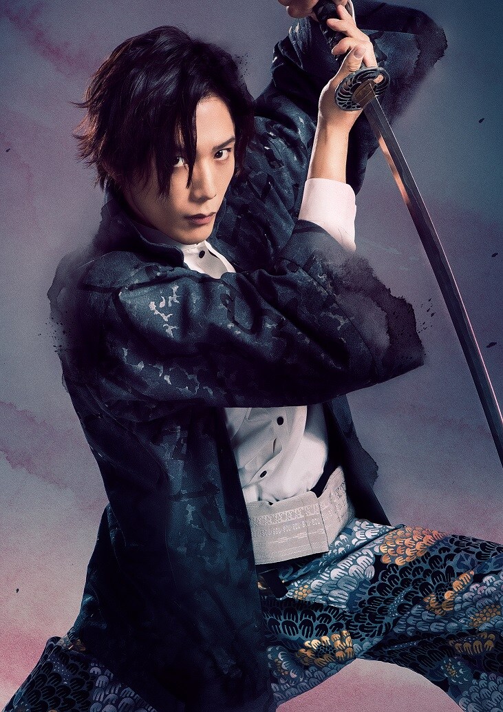 久保田秀敏演じる榎本武揚。