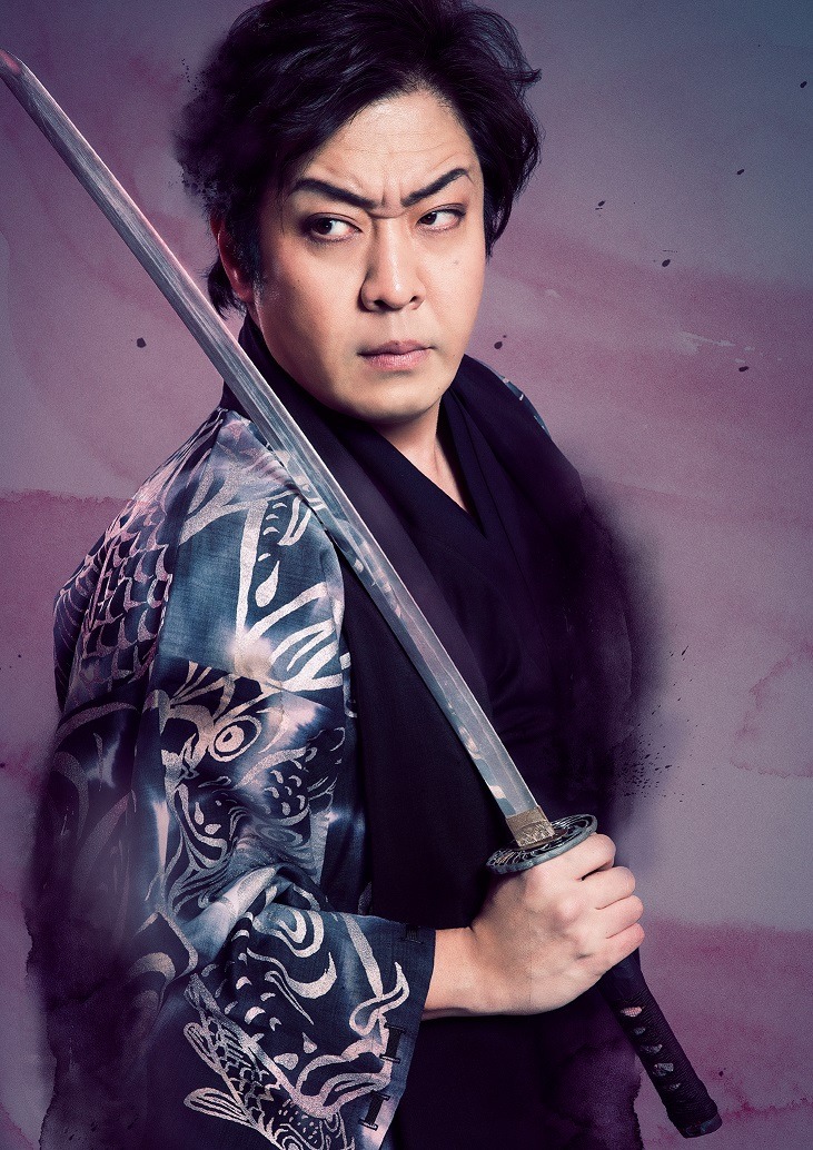 中村亀鶴演じる桂小五郎。