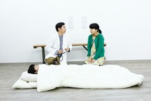 ワワフラミンゴ「脳みそ歩いてる」より。（撮影：佐藤拓央）