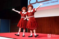 左から新井夢乃、宮城弥榮。