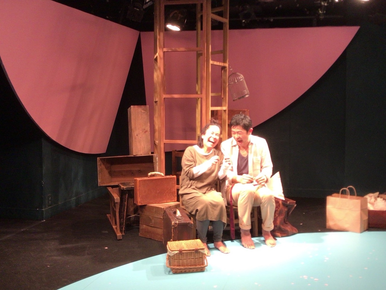 ハイリンド版「あたま山心中」本日開幕、伊原農「なにか感じていただけたら」