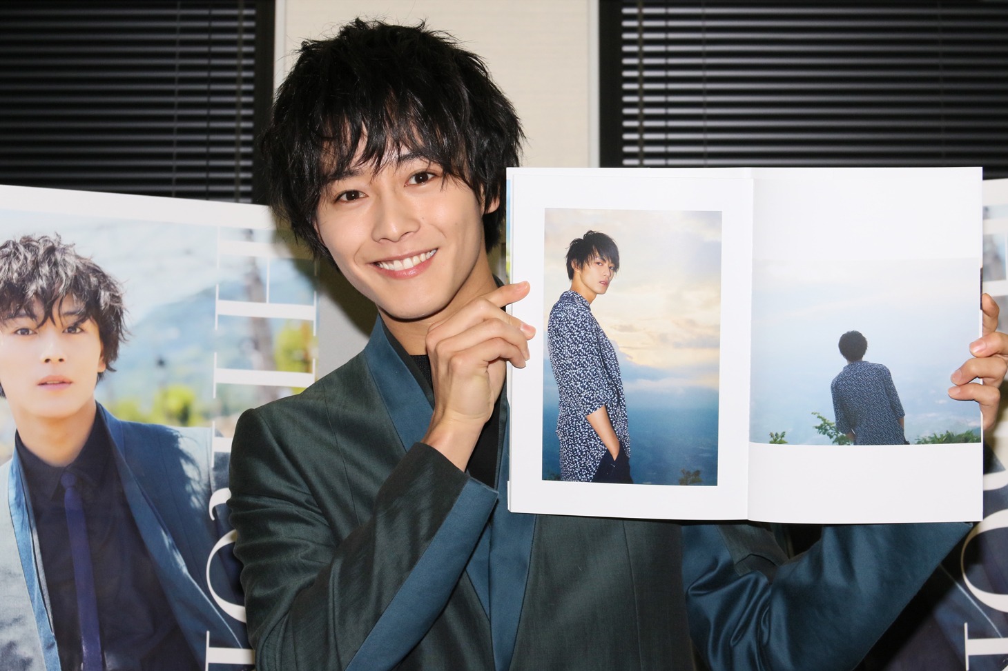 猪野広樹ファースト写真集「HIROKI」（東京ニュース通信社）発売記念イベントより。