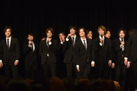 「男劇団 青山表参道X 1st Fan Event X’masParty」の様子。
