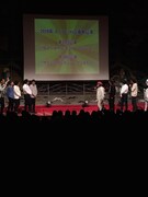 「電撃リクエスト2018 ~杉浦は『囲むフォーメーション』ノベライズの夢を見るか?~」の様子。