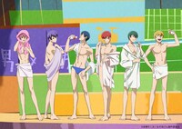 舞台「おそ松さん on STAGE～SIX MEN'S SHOW TIME 2～」より、F6の描き下ろしビジュアル。(c)赤塚不二夫／「おそ松さん」on STAGE製作委員会2017