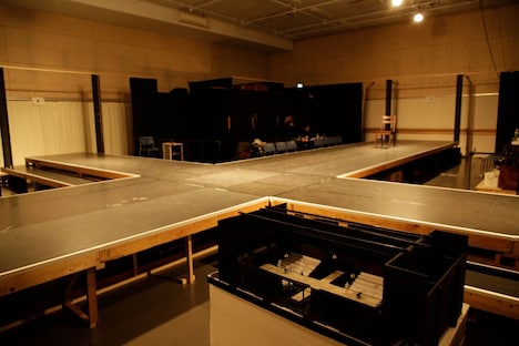 パルコ・プロデュース「アンチゴーヌ」稽古場より。