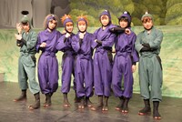 「ミュージカル『忍たま乱太郎』第9弾～忍術学園陥落！夢のまた夢!?～」囲み取材のフォトセッションより。