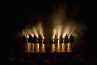 福島県立いわき総合高等学校 総合学科 芸術・表現系列（演劇）第14期生「1999」より。