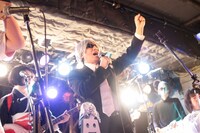 「新春！しりあがり寿presents（有）さるハゲロックフェスティバル’12」の様子。