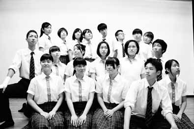 福島県立いわき総合高等学校 総合学科 芸術・表現系列（演劇）第15期生 アトリエ公演「失われた時を与えて」ビジュアル