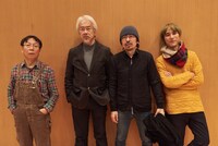 左から柴田元幸、管啓次郎、古川日出男、小島ケイタニーラブ。（撮影：朝岡英輔）