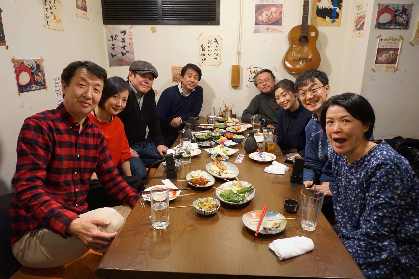 BSスカパー！「『演劇人は、夜な夜な、下北の街で呑み明かす…』第十六夜」より。