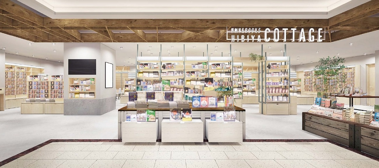 「HMV&BOOKS HIBIYA COTTAGE（日比谷コテージ）」イメージ