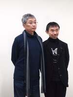 左から北村想、宮城聰。