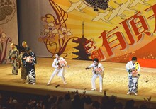 左から村田雄浩、キムラ緑子、渡辺えり、段田安則。