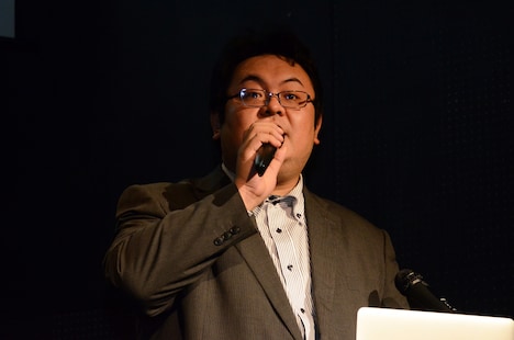 「佐藤佐吉大演劇祭2018in北区」実行委員長の北川大輔。