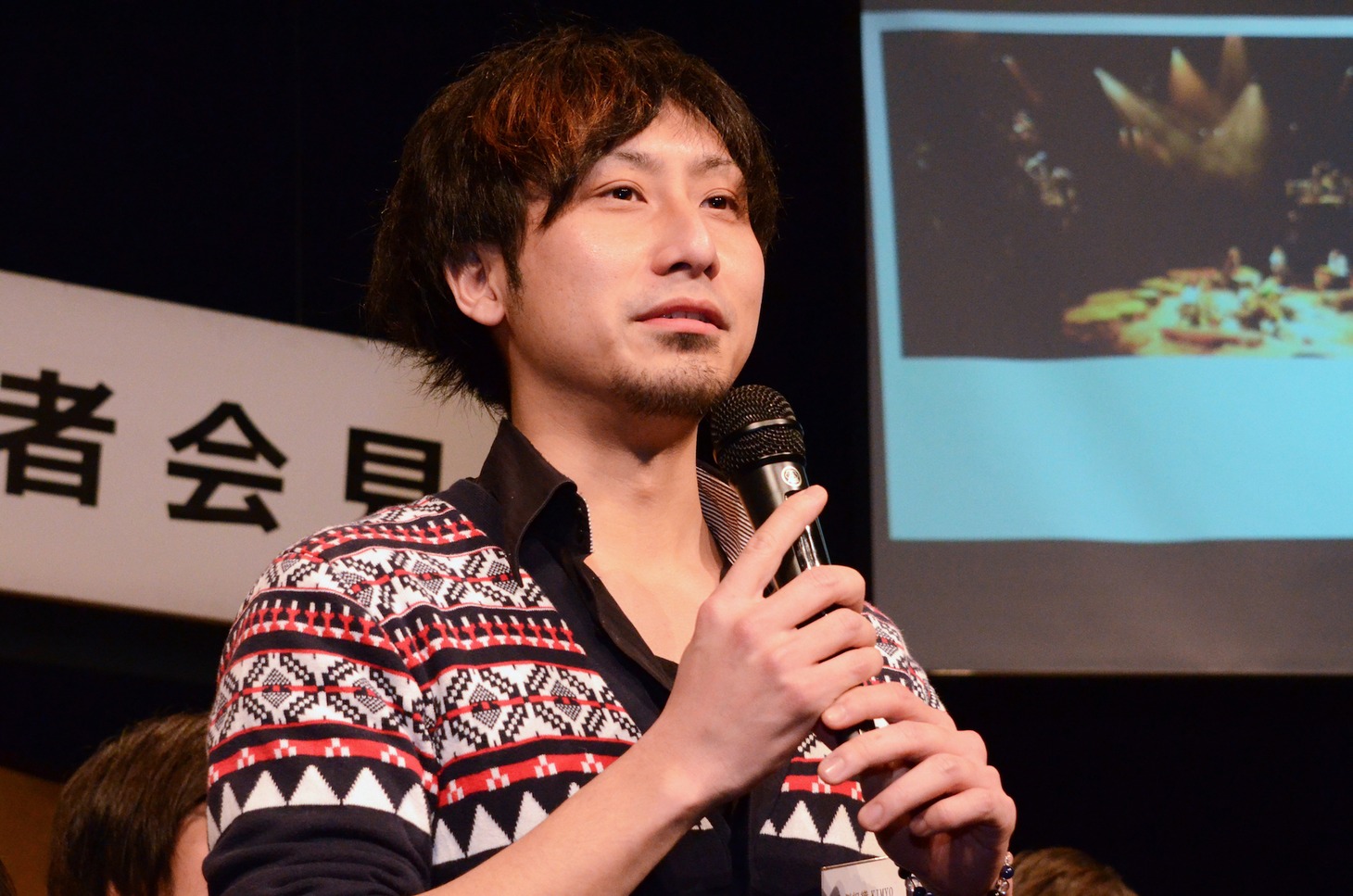 演劇組織KIMYOの宮谷達也。