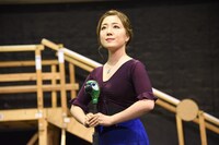 ミュージカル「メリー・ポピンズ」稽古公開より、平原綾香。