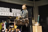 ミュージカル「メリー・ポピンズ」稽古公開より、島田歌穂。