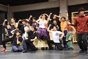 ミュージカル「メリー・ポピンズ」稽古公開より。