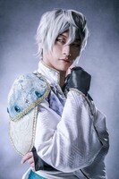 橋本全一扮する明智光秀。