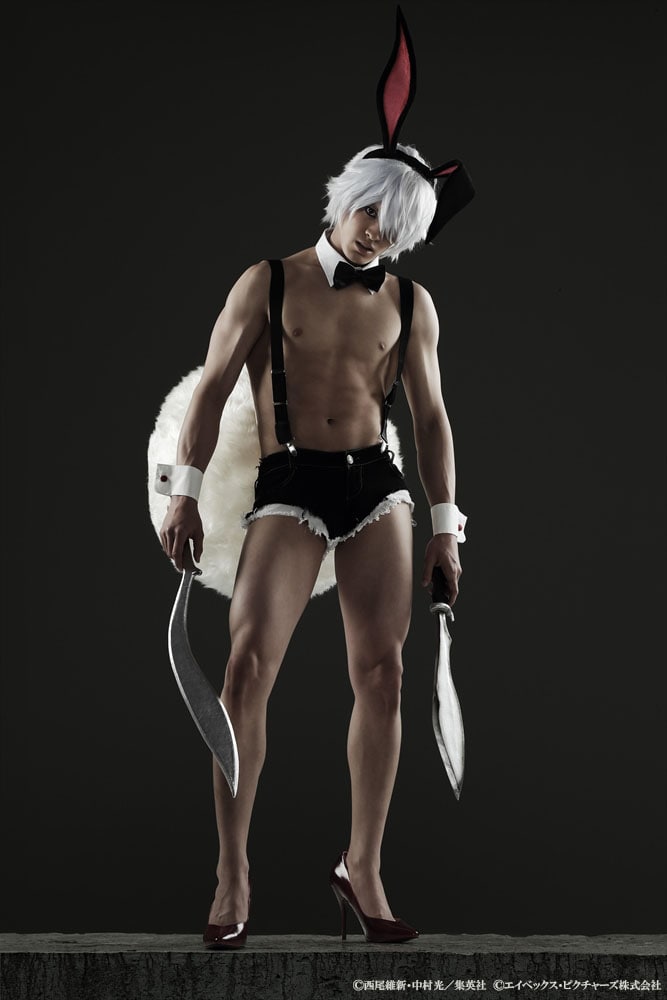 舞台「十二大戦」ビジュアルより、才川コージ扮する憂城。