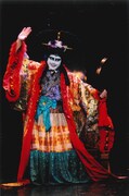 「花組芝居 実験浄瑠璃『毛皮のマリー』」より。(撮影:宮内勝)