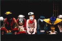 「花組芝居 実験浄瑠璃『毛皮のマリー』」より。（撮影：宮内勝）