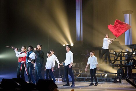 cube三銃士「Mon STARS Concert ～Again～」より。（撮影：桜井隆幸）