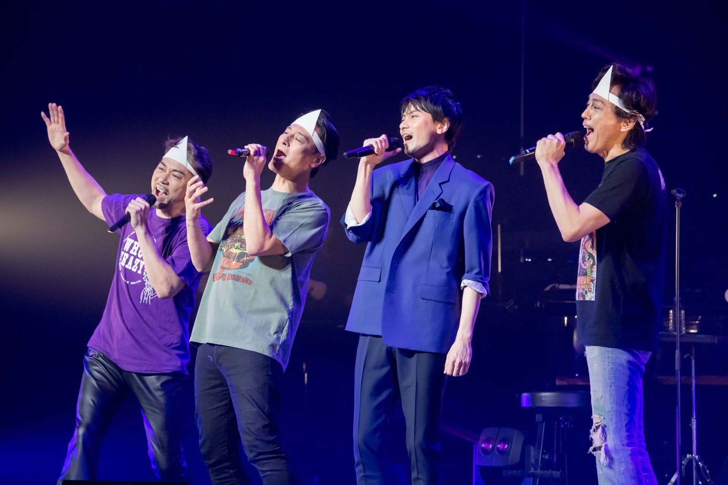 cube三銃士「Mon STARS Concert ～Again～」より。（撮影：桜井隆幸）