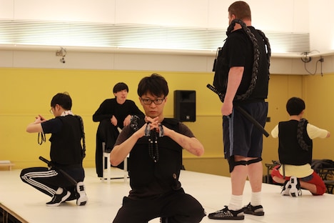 木ノ下歌舞伎「勧進帳」稽古の様子。