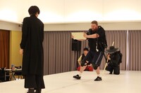 木ノ下歌舞伎「勧進帳」稽古の様子。