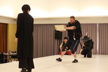 木ノ下歌舞伎「勧進帳」稽古の様子。