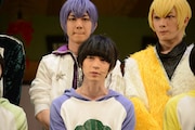 舞台「おそ松さん on STAGE ~SIX MEN'S SHOW TIME 2~」囲み取材より、一松役の北村諒。