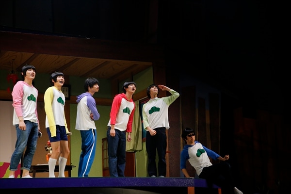舞台「おそ松さん on STAGE ～SIX MEN'S SHOW TIME 2～」ゲネプロより。