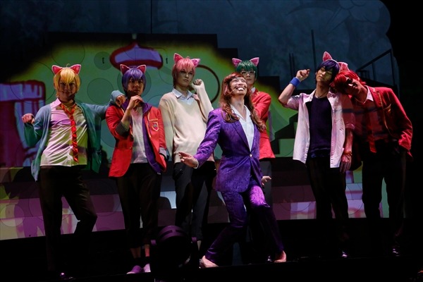 舞台「おそ松さん on STAGE ～SIX MEN'S SHOW TIME 2～」ゲネプロより。
