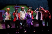 舞台「おそ松さん on STAGE ~SIX MEN'S SHOW TIME 2~」ゲネプロより。