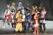 「戦国BASARA」初日挨拶、眞嶋秀斗「みんなで手をつないで全力で」