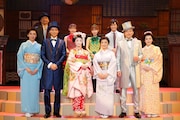 ミュージカル「舞妓はレディ」囲み取材より。