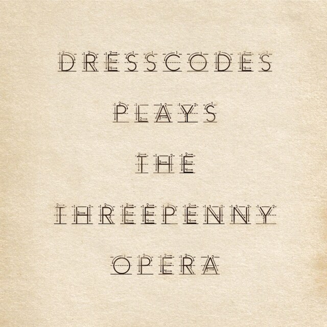 ドレスコーズ「ドレスコーズの《三文オペラ》」ジャケット
