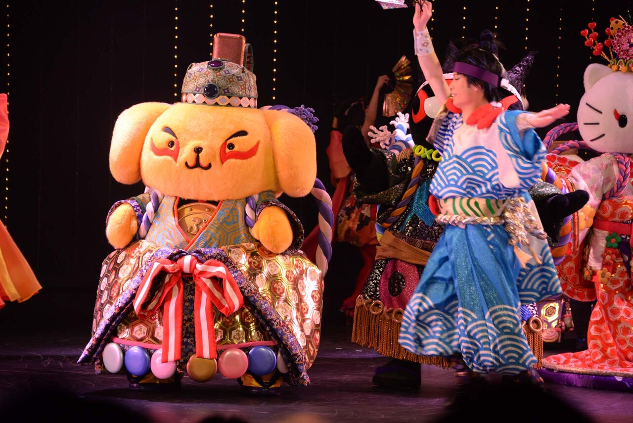KAWAII KABUKI～ハローキティ一座の桃太郎～」公開ゲネプロより
