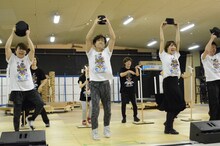 地球ゴージャスプロデュース公演Vol.15「ZEROTOPIA」公開稽古より。