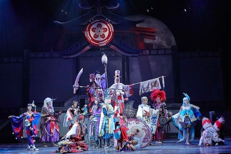 「ミュージカル『陰陽師』~平安絵巻~」ゲネプロより。