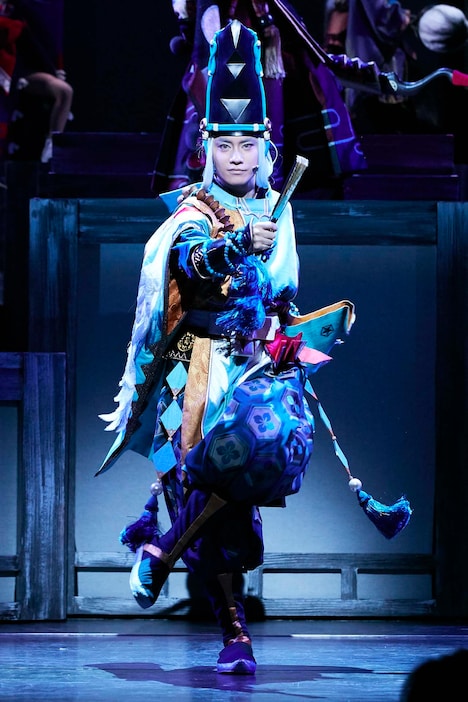「ミュージカル『陰陽師』~平安絵巻~」ゲネプロより。