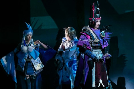 「ミュージカル『陰陽師』~平安絵巻~」ゲネプロより。