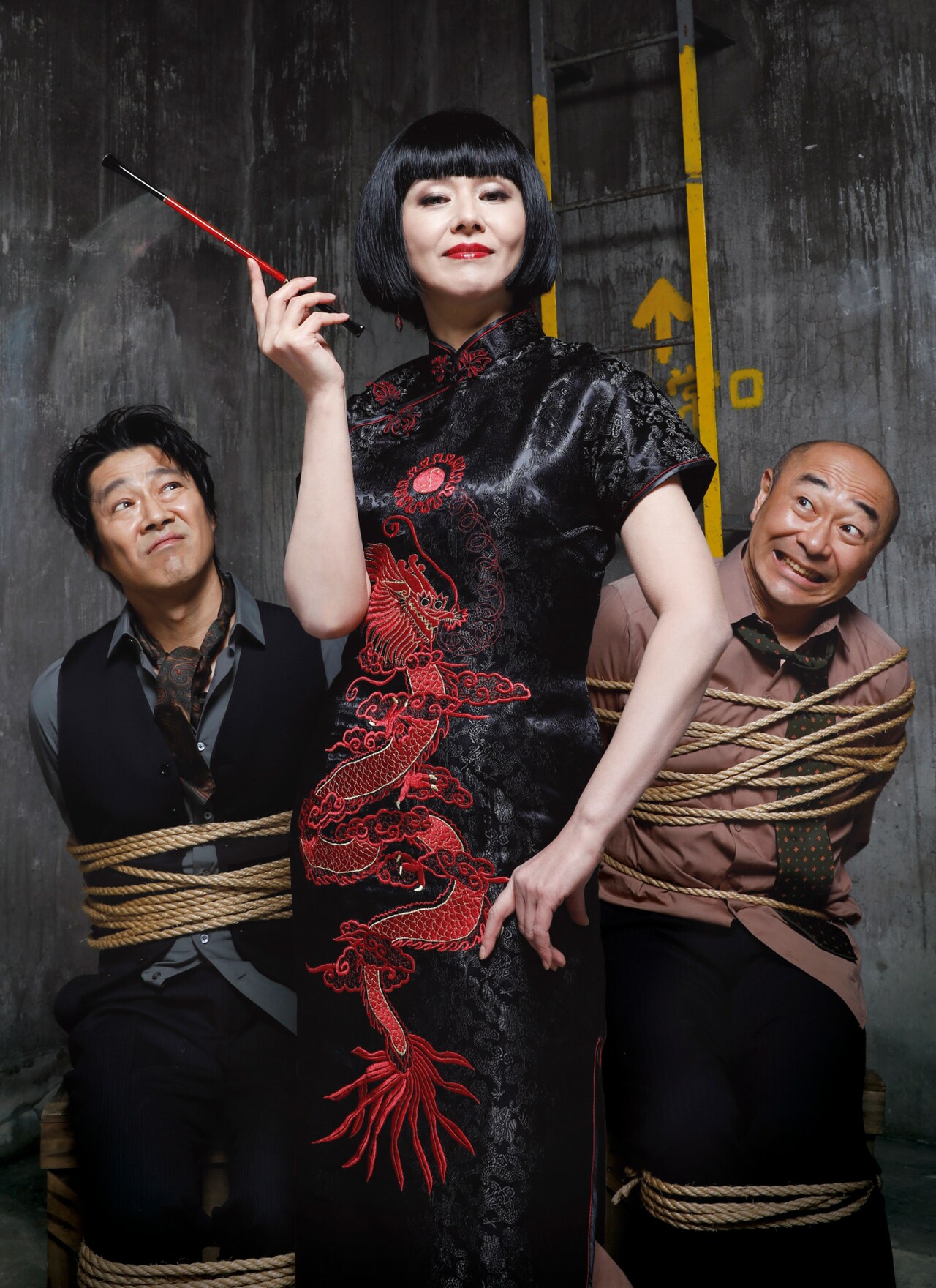 小泉今日子が黒チャイナ姿披露「お蘭、登場」ビジュアル＆公演詳細発表