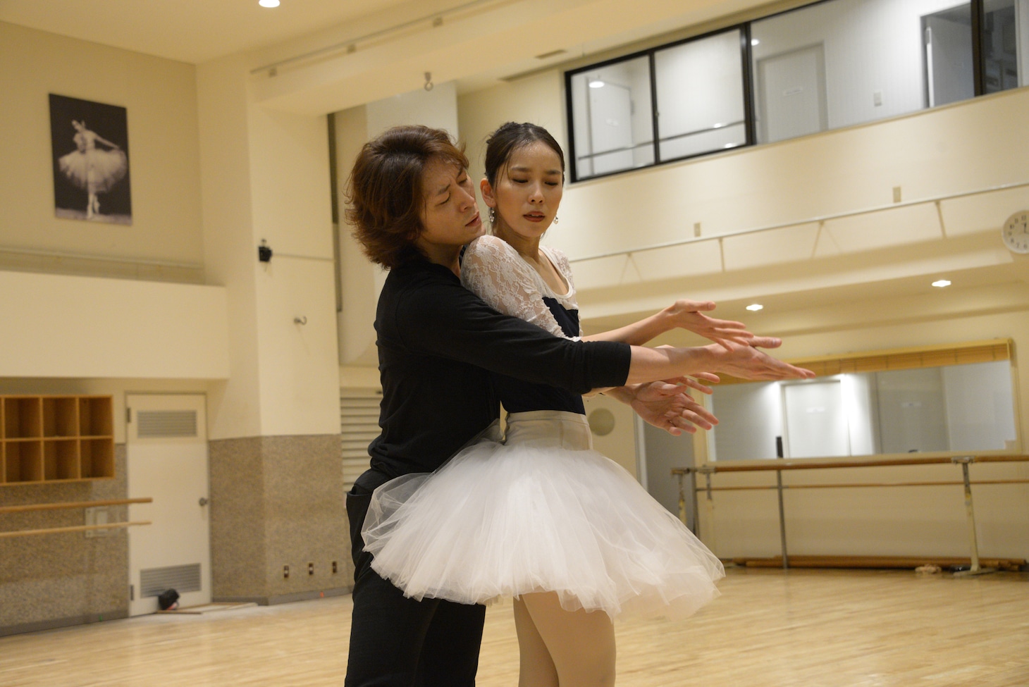 Tetsuya Kumakawa K-BALLET COMPANY Spring 2018「白鳥の湖」公開リハーサルの様子。