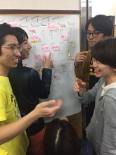 クロムモリブデン「たまには海が泳げ！」稽古の様子。